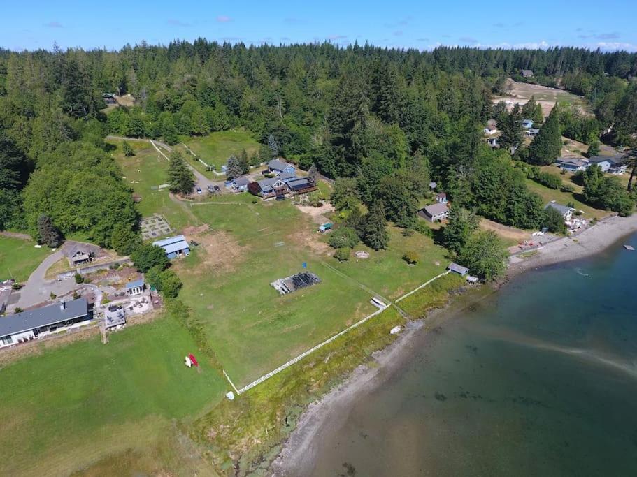 Oceanfront Studio/Loft: Alpacas, Oysters & Kayaks Shelton Exterior foto